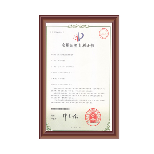 香蕉污视频下载用擺動臂結構專利證書